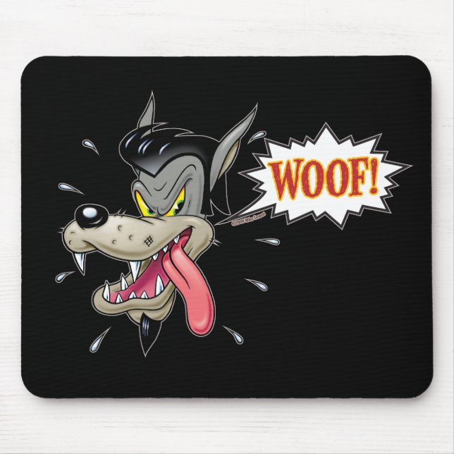 Big Bad Wolf Pad Mouse Mat (Front)