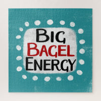 Big Bagel Energy Jigsaw Puzzle