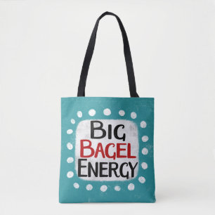 Big Bagel Energy Tote Bag