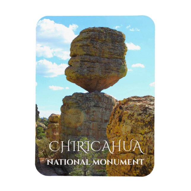 Big Balanced Rock, Chiricahua National Monument Magnet (Vertical)