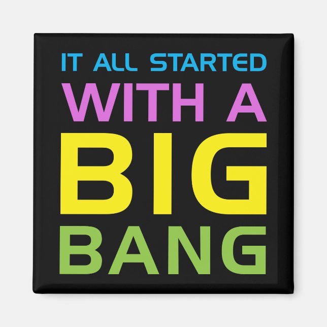 Big Bang Magnet (Front)