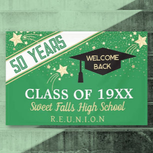 Big Banner! 50-year class reunion Banner