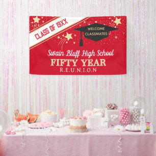 Big Banner! 50th class reunion banner