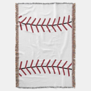 Big Baseball Throw Blanket