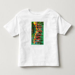 Big Basin, California - Large Letter Scenes Toddler T-Shirt