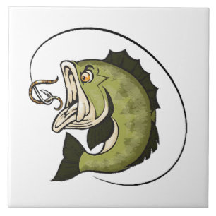 Big Bass Mouth Tile