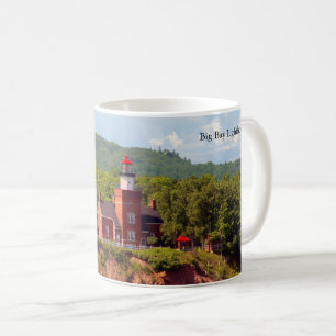 Big Bay Lighthouse from water coffee mug