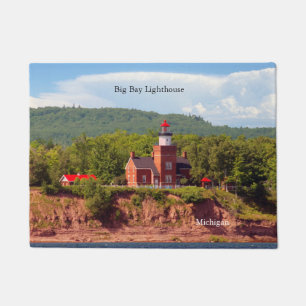 Big Bay Lighthouse from water door mat