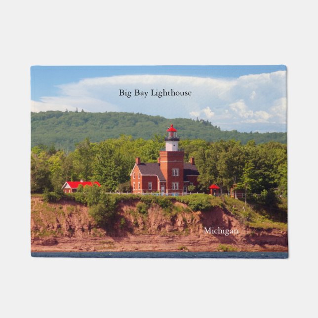 Big Bay Lighthouse from water door mat (Front)