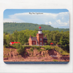 Big Bay Lighthouse from water mouse pad