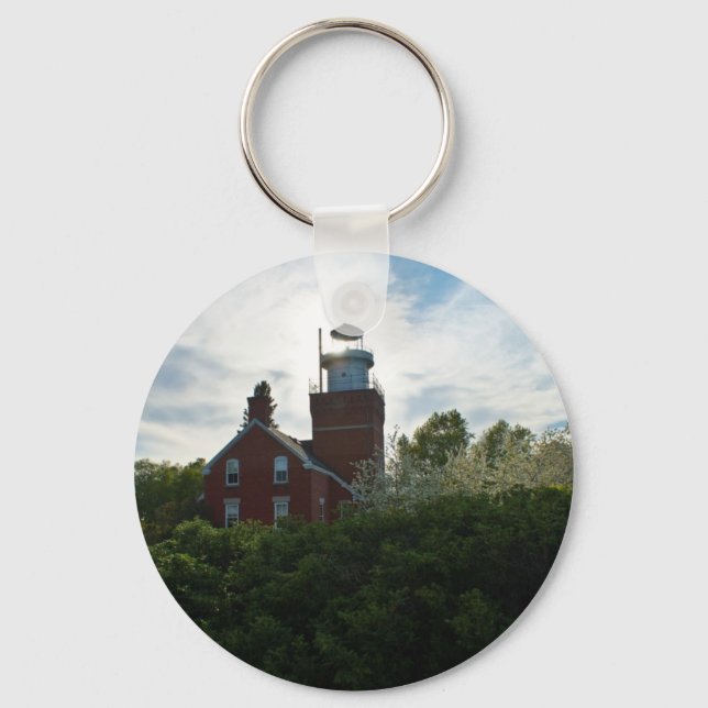 Big Bay Lighthouse Key Ring (Front)
