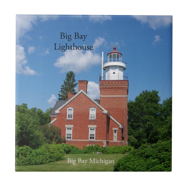 Big Bay Lighthouse tile (Front)