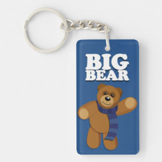 Big Bear Acrylic Keychain