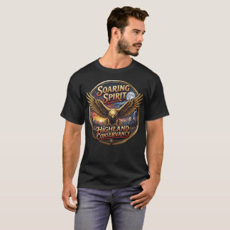 Big Bear Bald Eagles Jackie Shadow Emblem T-Shirt