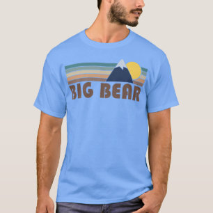 Big Bear California Retro Mountain Premium T-Shirt