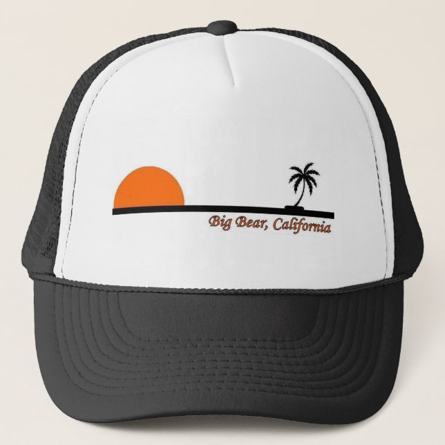Big Bear, California Trucker Hat (Front)