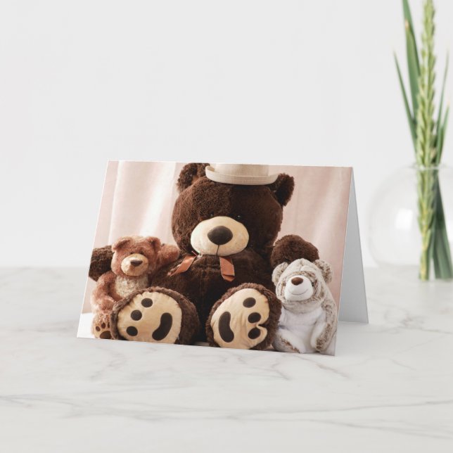 Big Bear Family Card (Front)