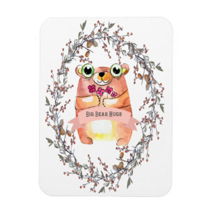 Big Bear Hugs Magnet