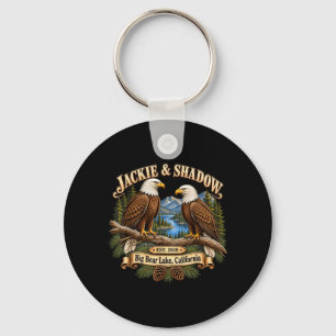 Big Bear Lake Bald Eagle Nature Key Ring