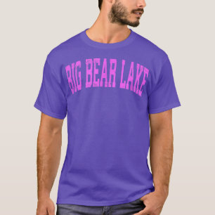 Big Bear Lake California CA Vintage Athletic Sport T-Shirt