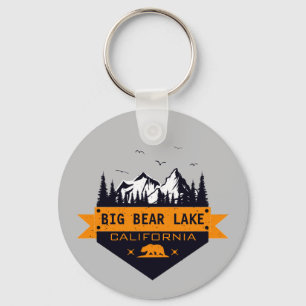Big Bear Lake California - Custom Name Key Ring