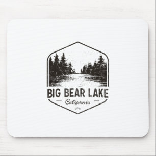 Big Bear Lake California Outdoors Vintage Mouse Mat