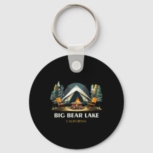Big Bear Lake California Souvenir Hiking Key Ring