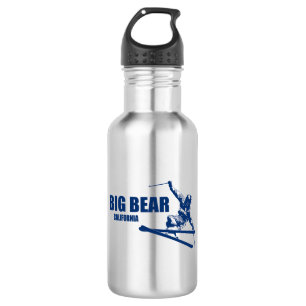 Big Bear Mountain Resort California Skier 532 Ml Water Bottle