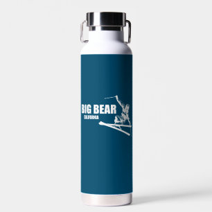 Big Bear Mountain Resort California Skier Water Bottle