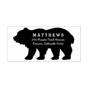 Big Bear Rubber Stamp