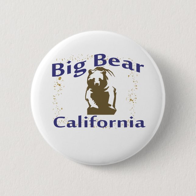 BIG BEAR shirt 6 Cm Round Badge (Front)
