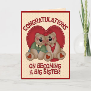 Big Bear Sister Card