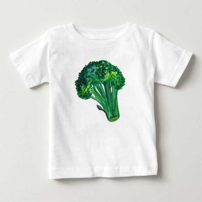 Big Beautiful Broccoli Baby T-Shirt (Front)