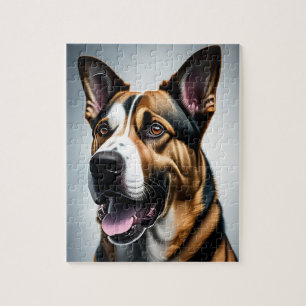 Big Beautiful Dog Jigsaw Puzzle