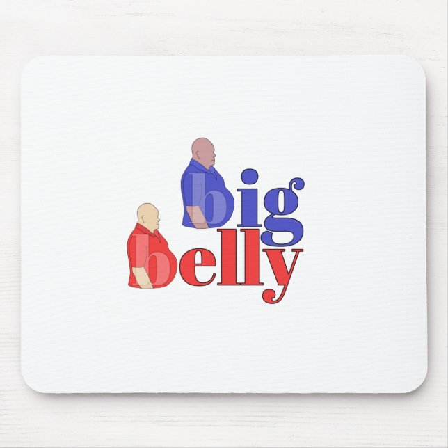 Big Belly Mouse Mat (Front)