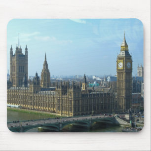 Big Ben and Houses of Parliament - London Mouse Mat