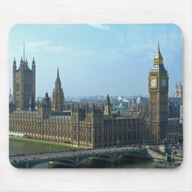 Big Ben and Houses of Parliament - London Mouse Mat (Front)