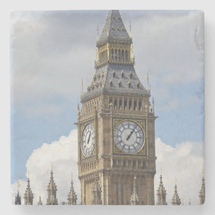 Big Ben and Houses of Parliament, London, Stone Coaster