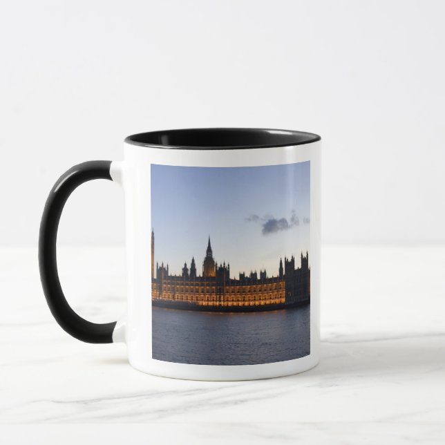 Big Ben and the Houses of Parliament in the city Mug (Left)