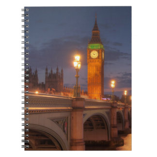 Big Ben and the Westminster Bridge Notebook