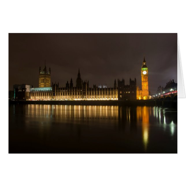 Big ben at night (Front Horizontal)