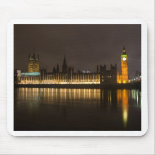 Big ben at night mouse mat