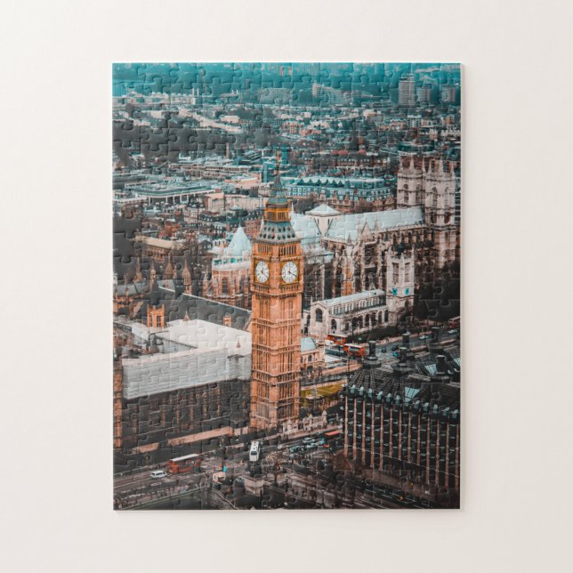 Big Ben Building Photography Complex Jigsaw Puzzle (Vertical)
