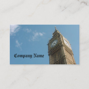 Big Ben Business Card