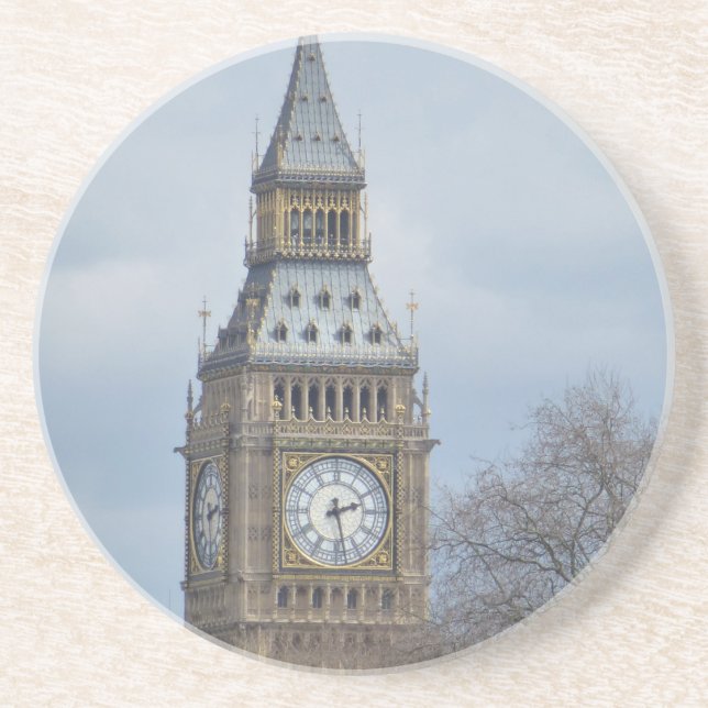 Big Ben Clock Coaster (Front)