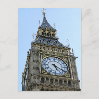 Big Ben Clock in London, England United Kingdom Postcard