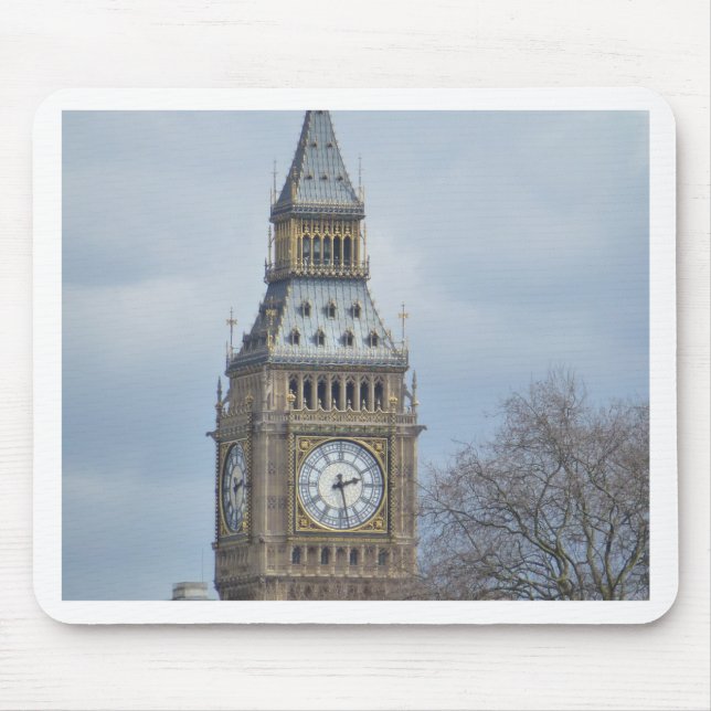 Big Ben Clock Mouse Mat (Front)