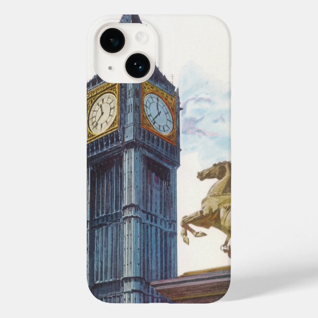 Big Ben Clock Tower at the Palace of Westminster Case-Mate iPhone Case (Back)