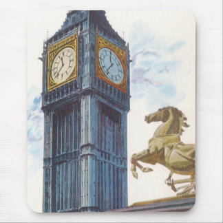 Big Ben Clock Tower at the Palace of Westminster Mouse Mat