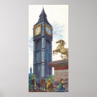 Big Ben Clock Tower at the Palace of Westminster